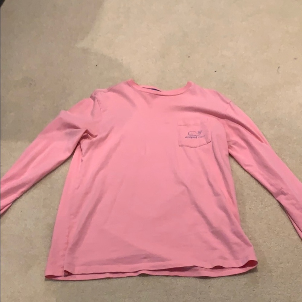 Vineyard Vines Pink Long Sleeve